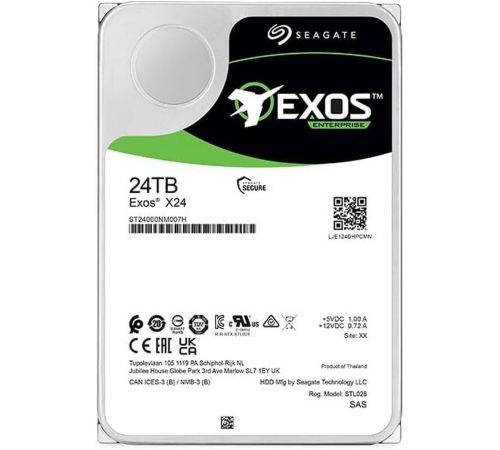 Жесткий диск Seagate Exos X24 24TB ST24000NM007H