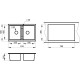 Кухонная мойка Granula GR-8101 арктик