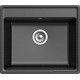 Кухонная мойка GranFest GF-V-580 черный