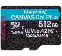 Карта памяти Kingston Canvas Go! Plus microSDXC 512GB SDCG4/512GBSP