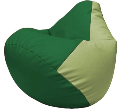 Кресло-мешок Flagman Груша Макси Г2.3-0119 зелёный/оливковый