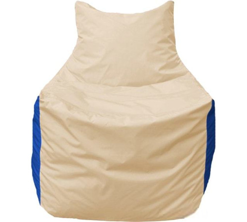 Кресло-мешок Flagman Фокс Ф2.1-139 слоновая кость/синий