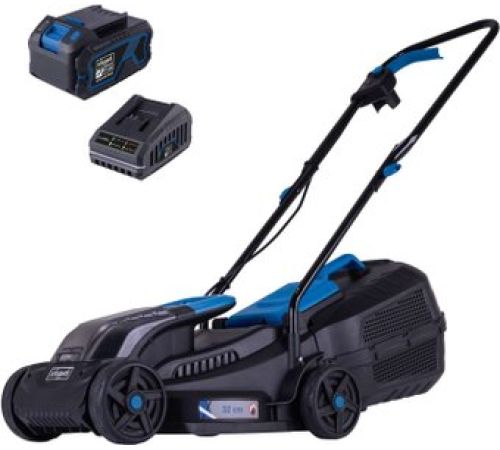 Газонокосилка Scheppach BC-MP320-X с 1-им АКБ