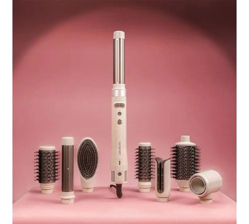 Мультистайлер Cecotec CeramicCare 8 в 1 AirGlam Gyro Champagne 112528