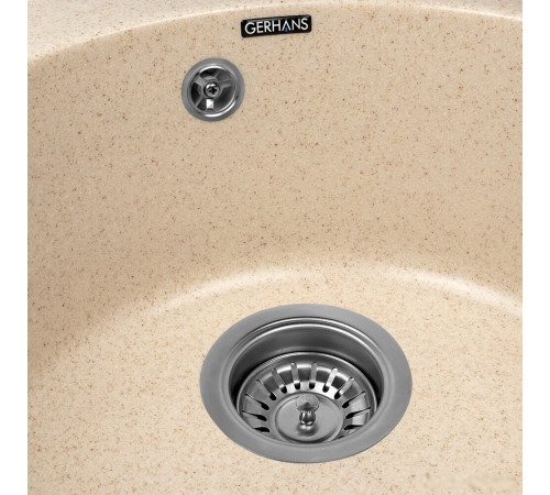 Кухонная мойка Gerhans A05 бежевый