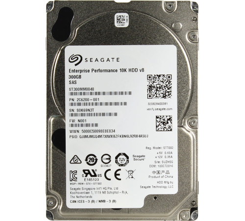 Жесткий диск Seagate Enterprise Performance 10K v.8 300GB [ST300MM0048]