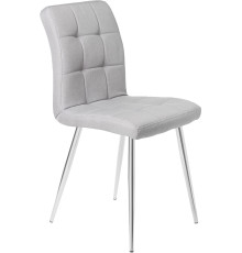 Стул Mio Tesoro Вивьен DC-140C серый/хром