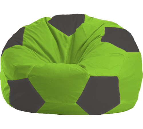 Кресло-мешок Flagman Мяч Стандарт М1.1-156 салатовый/темно-серый