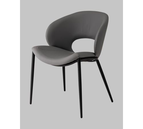 Стул Stool Group Вивьен LV-114-Na993-08-01 экокожа серый