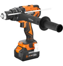 Ударная дрель-шуруповерт Daewoo Power DAA 7521Li Set с 2-мя АКБ, кейс