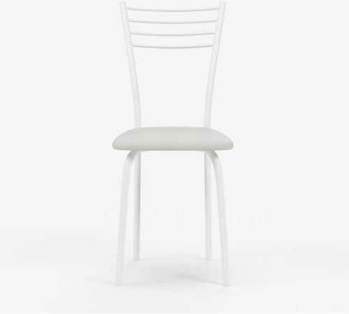 Стул Mio Tesoro Сигма молочный/белый