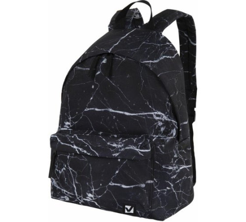 Городской рюкзак BRAUBERG Сити-формат Black marble 270790