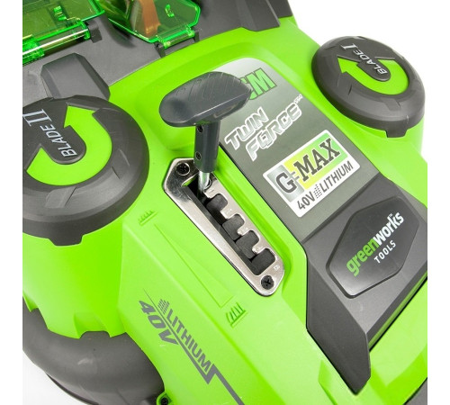 Колёсная газонокосилка Greenworks G40LM49DB без АКБ