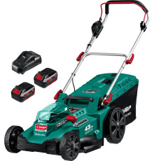 Газонокосилка Зубр Мастер ГКЛ-4336-42 с 2-мя АКБ