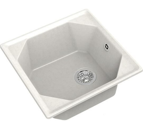 Кухонная мойка GranFest GF-U-500 белый