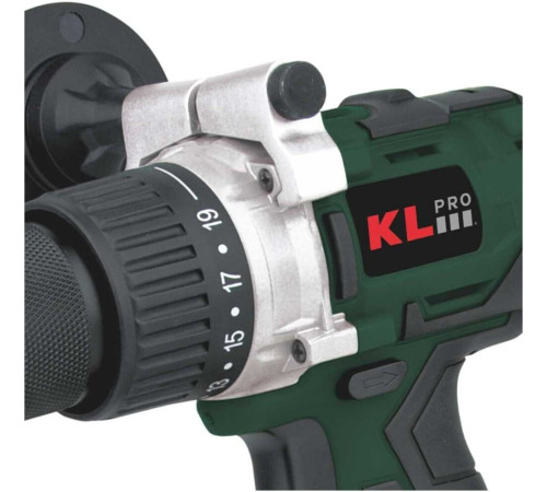 Ударная дрель-шуруповерт KLPRO KLDM18B-00 без АКБ, кейс