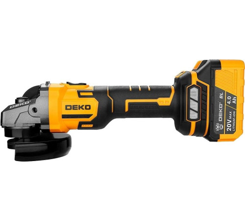 Угловая шлифмашина Deko DKAG-125 083-1064 с 2-мя АКБ