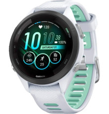 Умные часы Garmin Forerunner 265S белый камень/нео-тропик