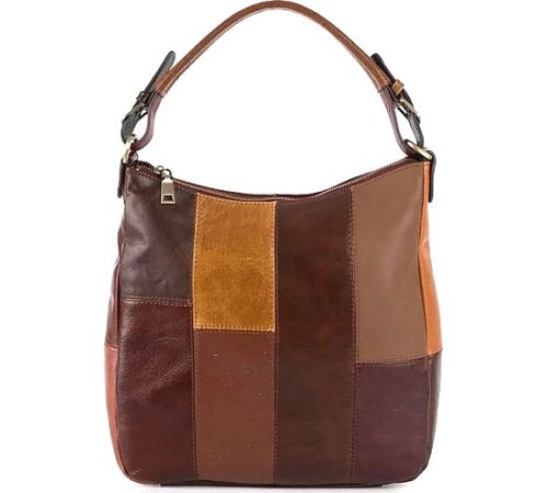 Женская сумка Poshete 827-2011-BCL коричневый