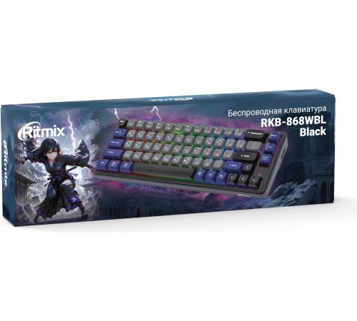 Клавиатура Ritmix RKB-868WBL