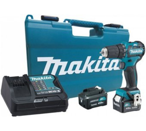 Дрель-шуруповерт Makita DF332DWME с 2-мя АКБ, кейс