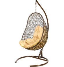 Подвесное кресло BiGarden Easy коричневый/бежевый
