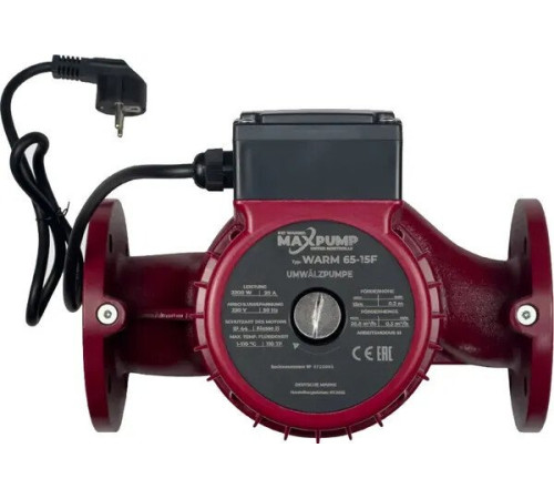 Циркуляционный насос Maxpump Warm 65-15F 230V
