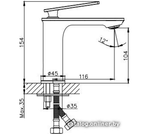 Смеситель Haiba HB10589 хром