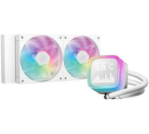 Система жидкостного охлаждения для процессора DeepCool LP240 WH R-LP240-WHMSMC-G-1