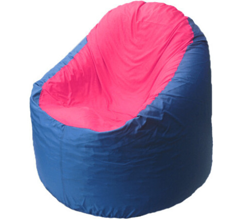 Кресло-мешок Flagman Bravo B1.1-34 синий/фуксия