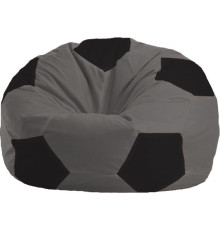 Кресло-мешок Flagman Мяч Стандарт М1.1-475 темно-серый/черный