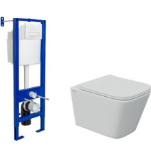 Унитаз подвесной Berges Wasserhaus Floe S 043346