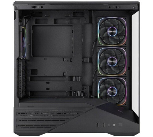 Корпус 1stPlayer GM7 ARGB GM7-BK-3FN7R-1FN7 черный