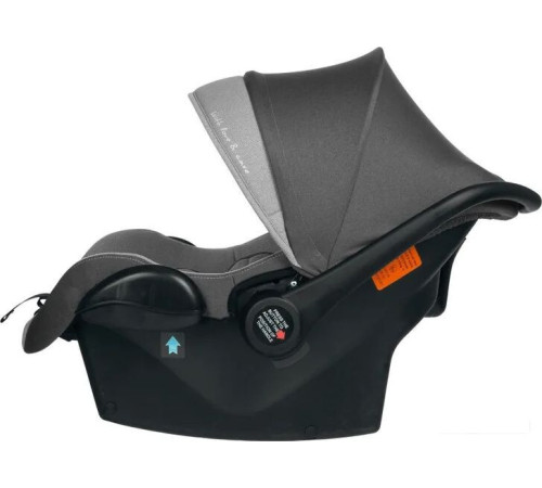 Детское автокресло Indigo Bonny серый/светло-серый