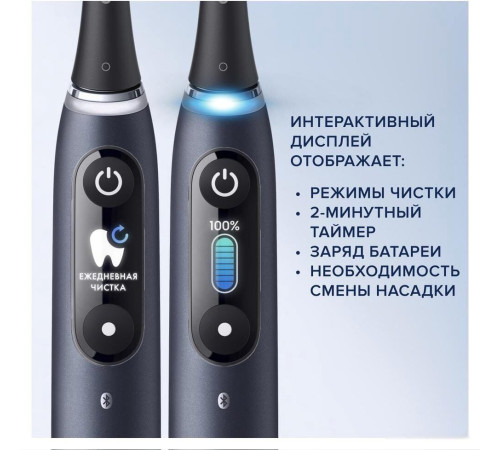 Электрическая зубная щетка Oral-B iO 9 черный