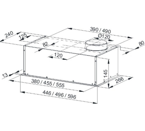 Кухонная вытяжка Konigin Level Up Inox 45