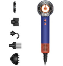 Фен Dyson HD16 Supersonic Nural Curly+Coily евровилка, синие румяна/топаз