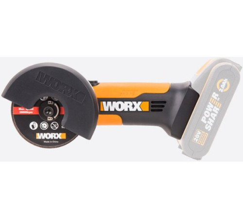 Угловая шлифмашина Worx WX801.9 без АКБ