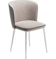 Стул Табурет Милано бренди 4 кант черный/каркас белый