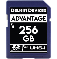 Карта памяти Delkin Devices SDXC Advantage UHS-I 256GB