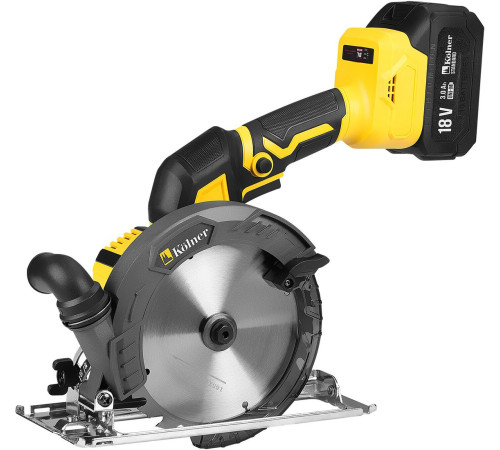 Дисковая циркулярная пила Kolner KCW 18BL-165-1 с 1-м АКБ
