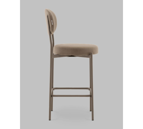 Стул Stool Group Бриф DD AV 477-C31-7006T PP велюр капучино/капучино муар