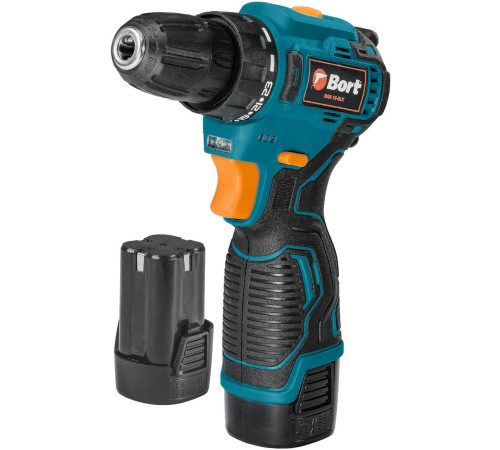 Дрель-шуруповерт Bort BAB-16-BLK 93414868 с 2-мя АКБ, кейс