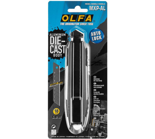 Нож строительный OLFA X-design OL-MXP-AL