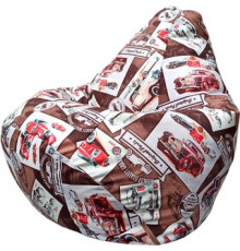 Кресло-мешок Flagman Груша Макси Г2.5-90 Cars 01