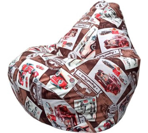 Кресло-мешок Flagman Груша Макси Г2.5-90 Cars 01