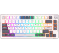 Клавиатура Royal Kludge RK-H81 RGB White Night RK Cyan