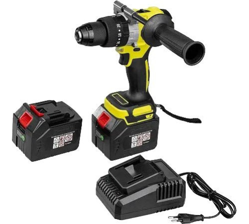 Ударная дрель-шуруповерт Nisus N-LB176S с 2-мя АКБ