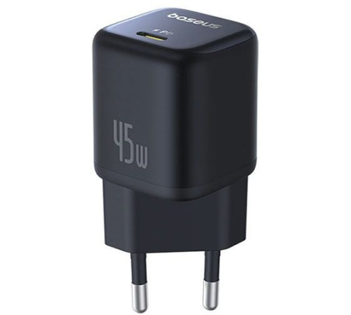 Сетевое зарядное Baseus PicoGo Fast Charger 1C 45W P10176800123-00 черный