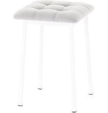 Табурет AMC Comfort 7.6.6 ткань, серый/белый